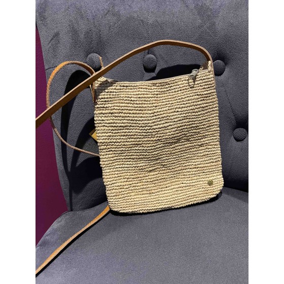 Sac Bandoulière raphia