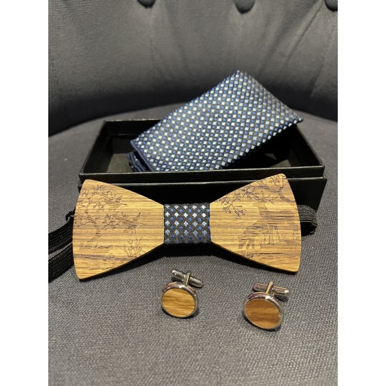 Coffret Noeud Papillon bois...