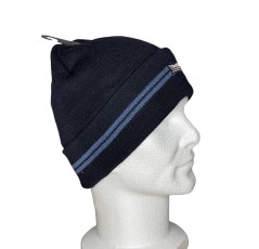 Bonnet homme bleu marine